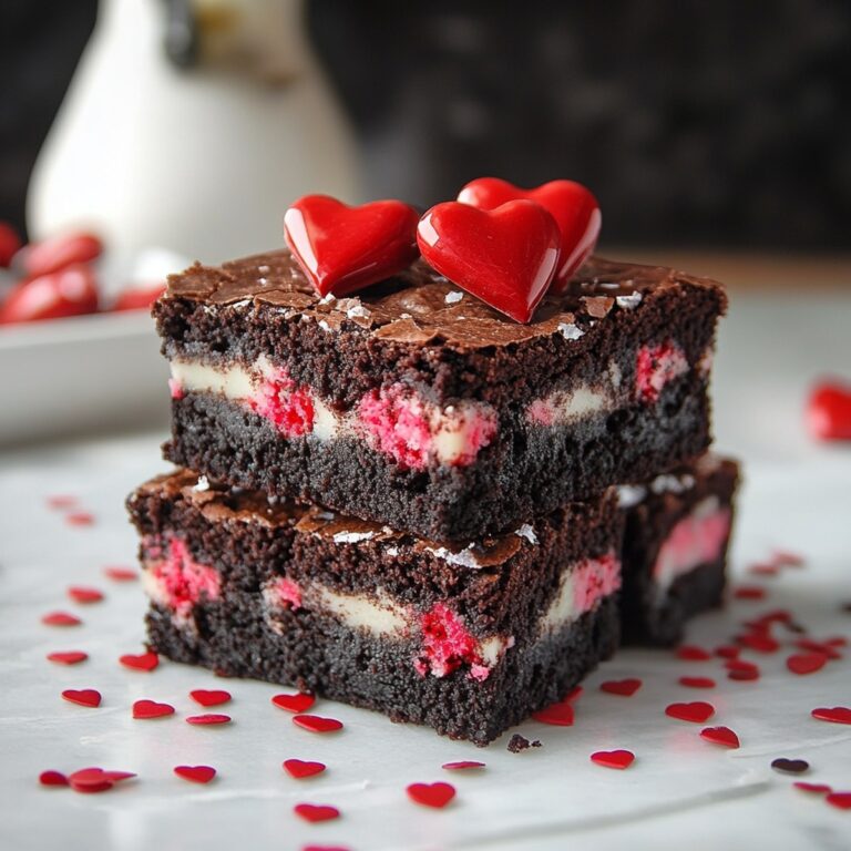 Valentines Oreo Brownies Recipe
