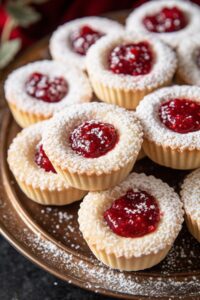Mini Raspberry Almond Tarts Recipe