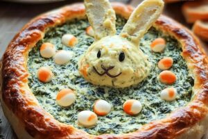 Easter Bunny Spinach Dip Recipe