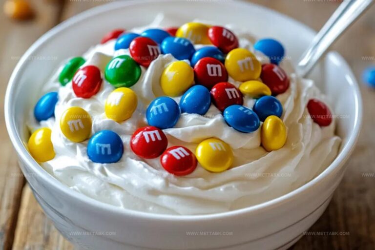 M&Ms Cool Whip And Pudding Frosting Recipe