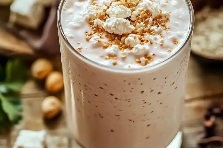 Cottage Cheese Protein Shake Recipe