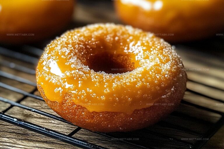 Peanut Butter & Pumpkin Pup Donuts Recipe