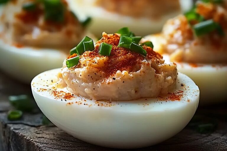 Tuna Stuffed Deviled Eggs Recipe