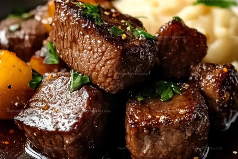 Savory Soy-Garlic Beef Sauté Recipe