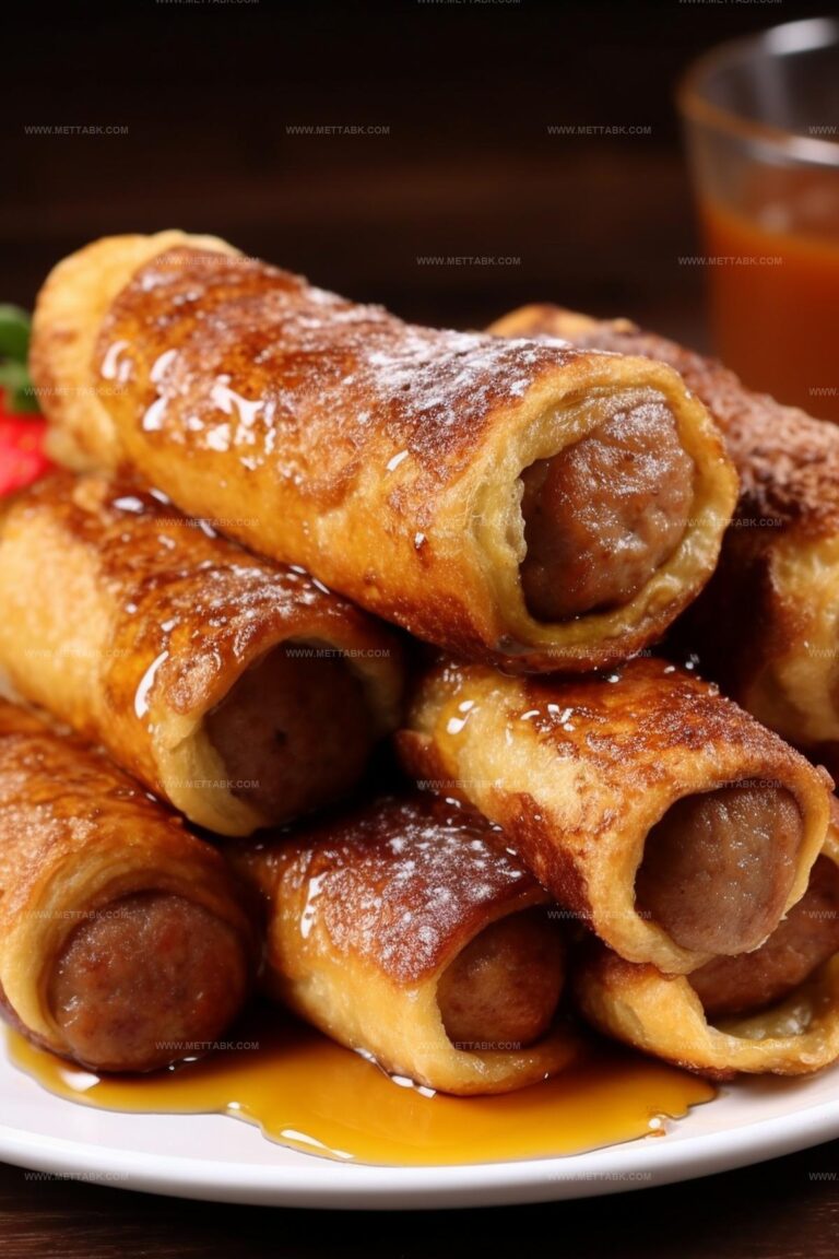 Sausage French Toast Roll-Ups Recipe