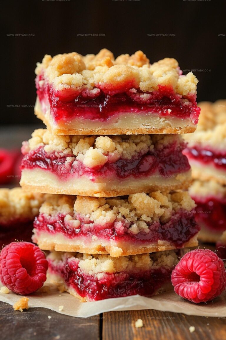 Raspberry Crumb Bars Recipe