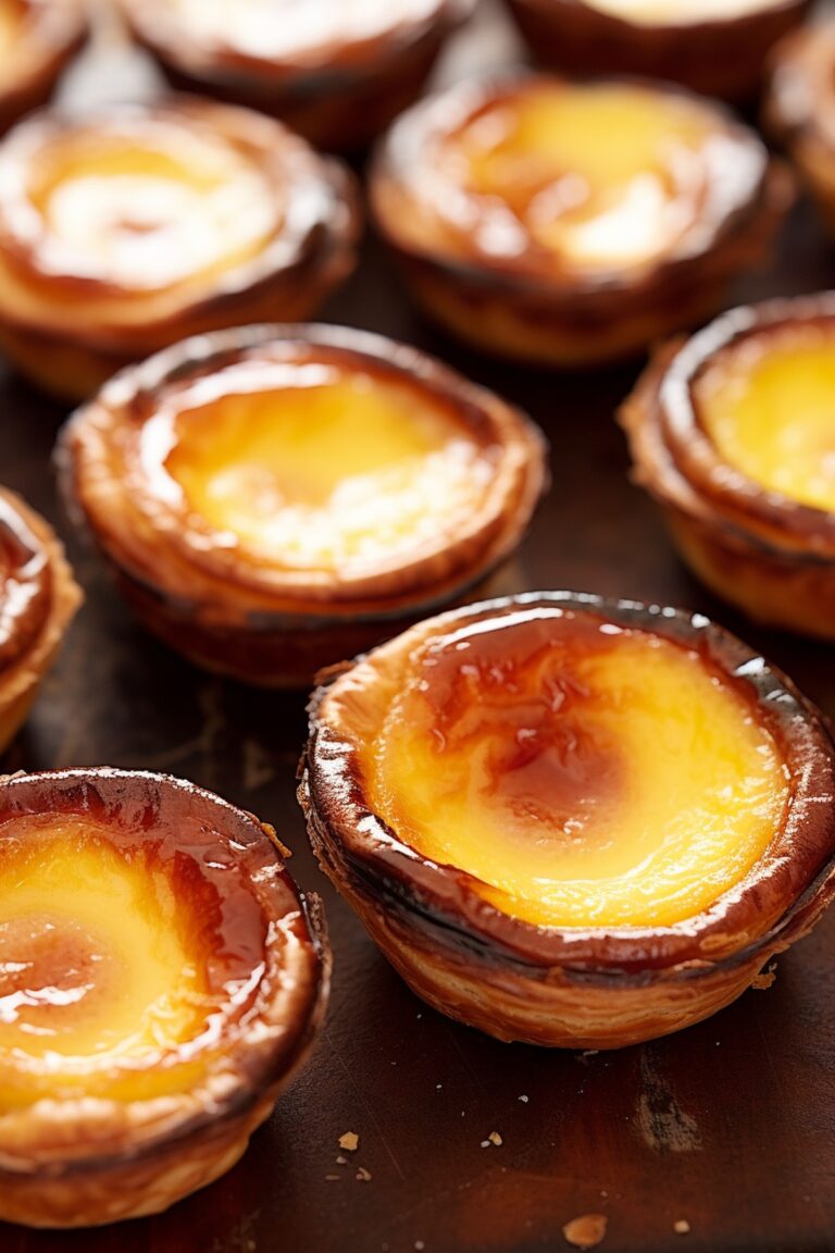 Portuguese Custard Tarts Recipe