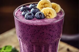 Banana-Blueberry Smoothie Recipe