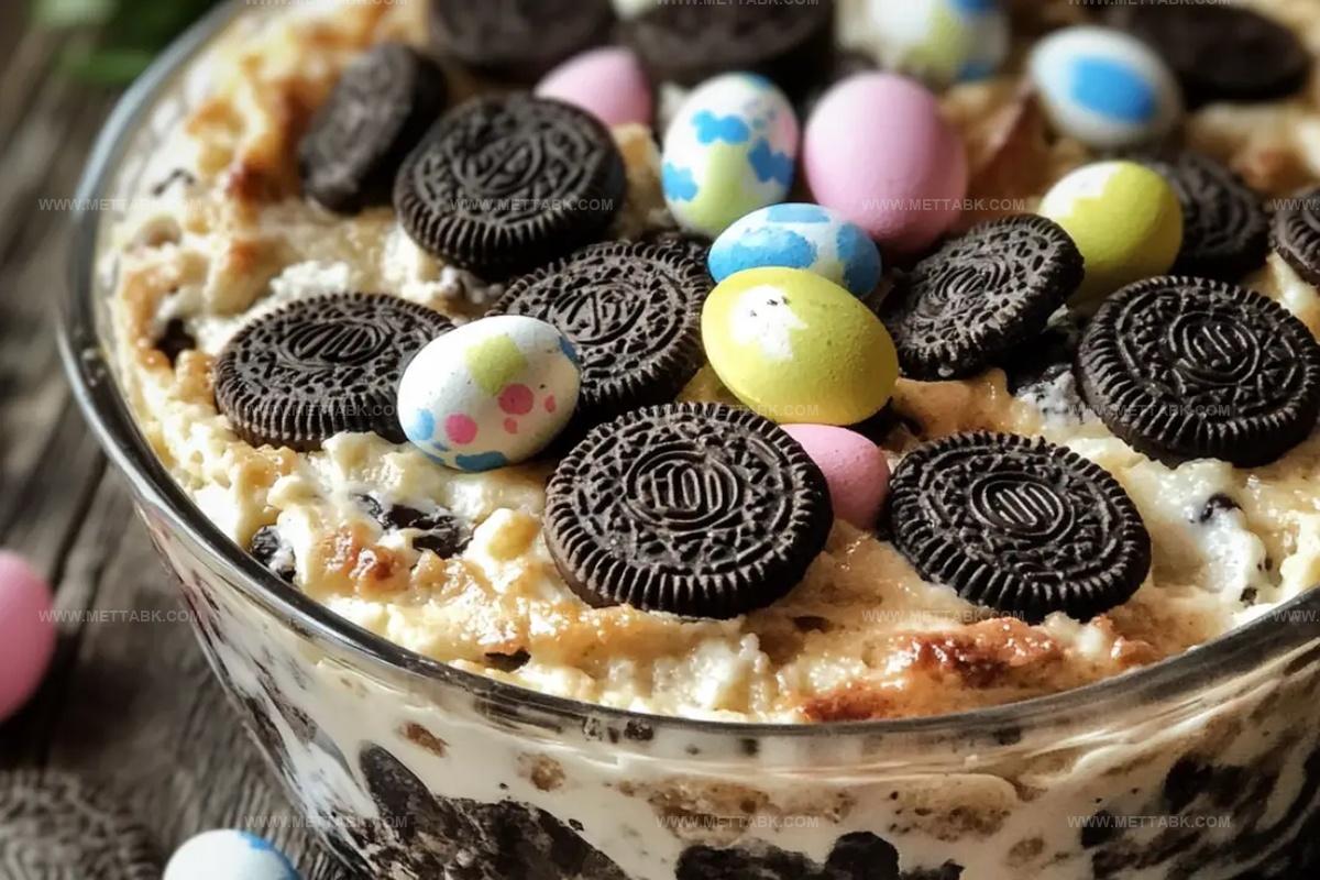 Easter Oreo Cookie Casserole Recipe