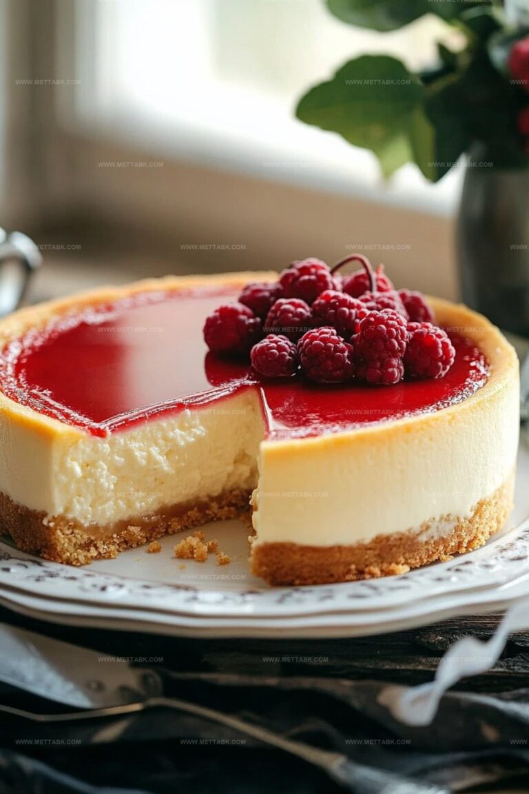 Creamy Ricotta Cheesecake Recipe