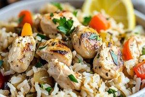 Instant Pot Greek Chicken And Rice Recipe