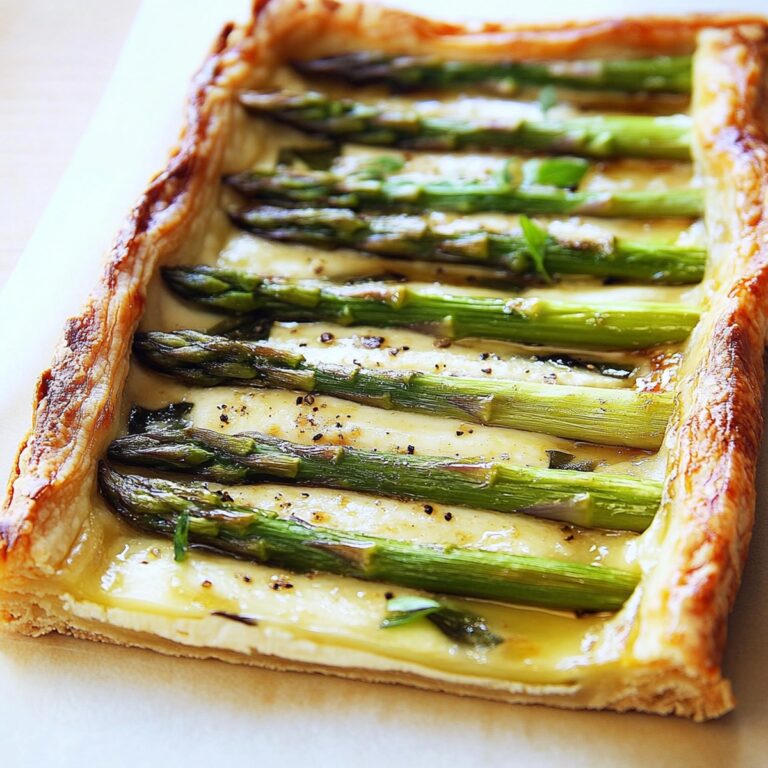 Asparagus And Goat Cheese Tart Recipe