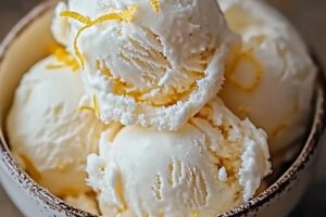 Ultimate Homemade Lemon Cheesecake Ice Cream Recipe