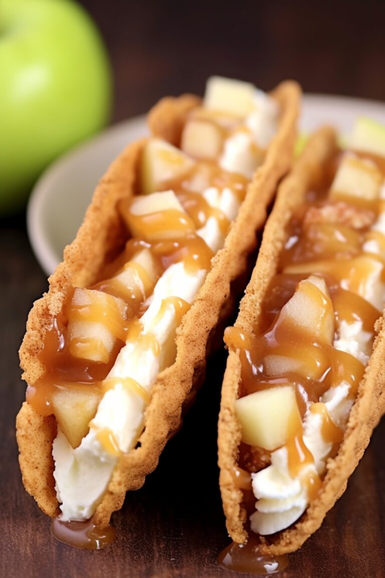 Apple Cheesecake Tacos Recipe