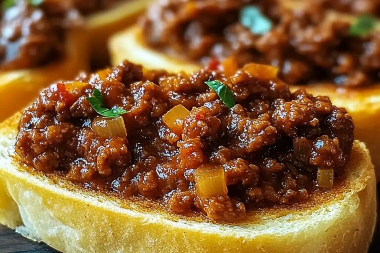 Texas Toast Sloppy Joes Recipe