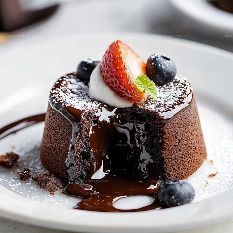 Chocolate Lava Cake Recipe