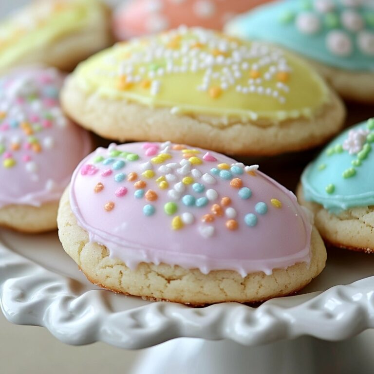 Easter Egg Sugar Cookies Recipe
