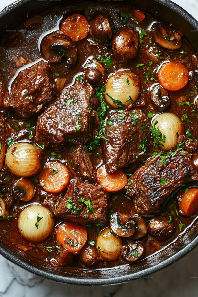 French Beef Bourguignon Recipe