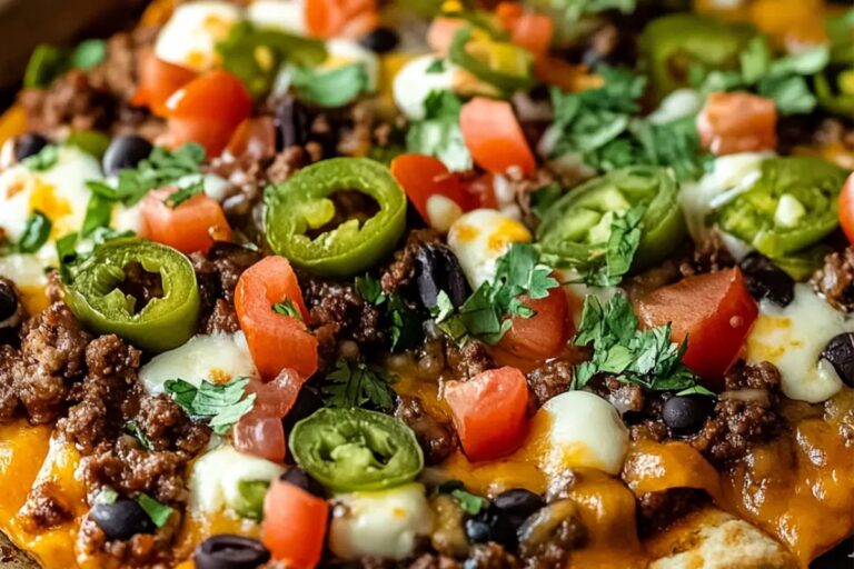 Sheet Pan Taco Pizza Recipe