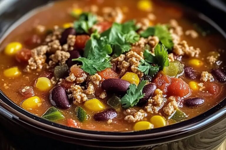 Slow Cooker Taco Soup Recipe