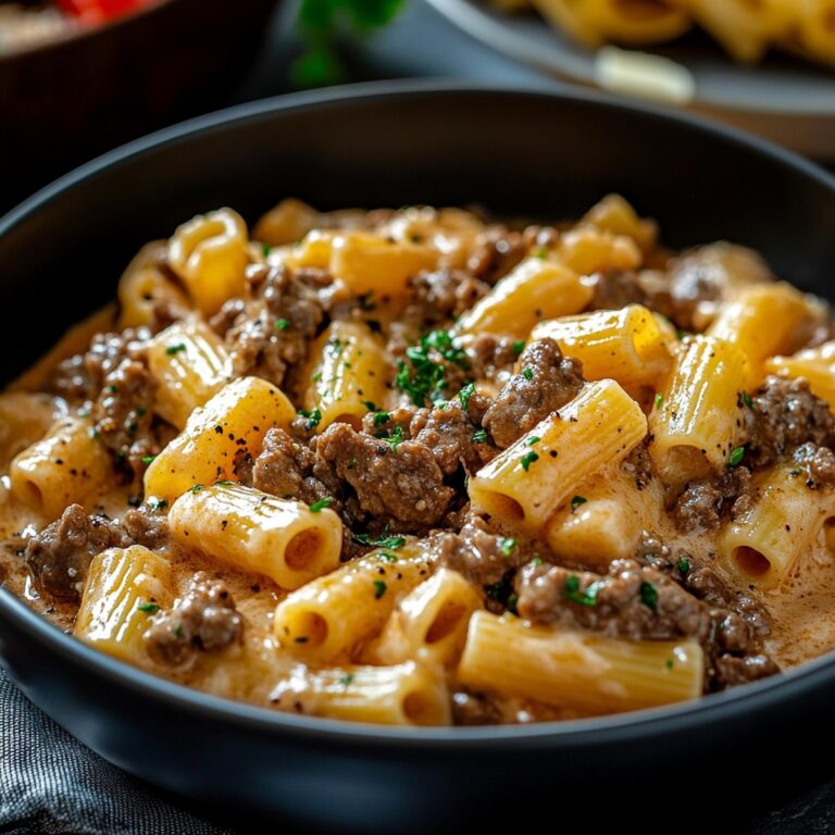 Creamy Beef Pasta Recipe