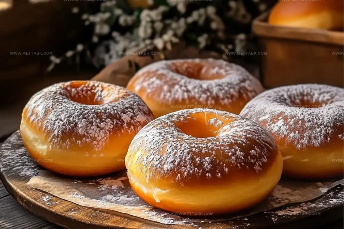Polish Baked Paczki (Donuts) Recipe