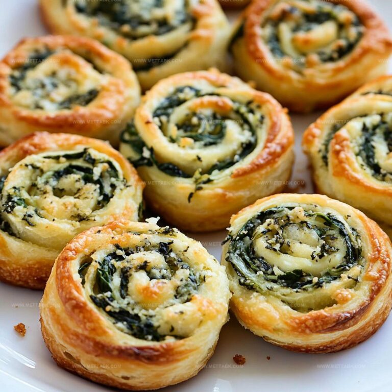 Spinach Pinwheels Recipe