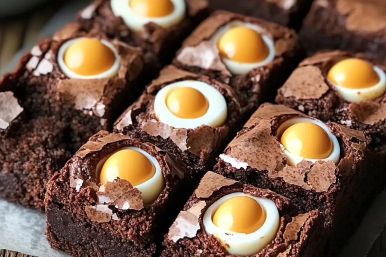 Cadbury Creme Egg Chocolate Brownies Recipe