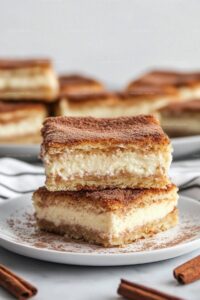 Churro Cheesecake Bars Recipe