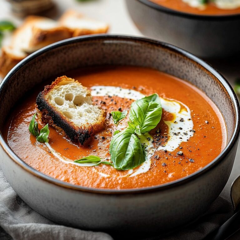 Tomato Basil Soup Recipe
