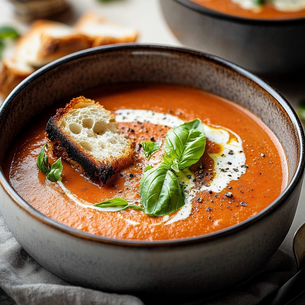 Tomato Basil Soup Recipe