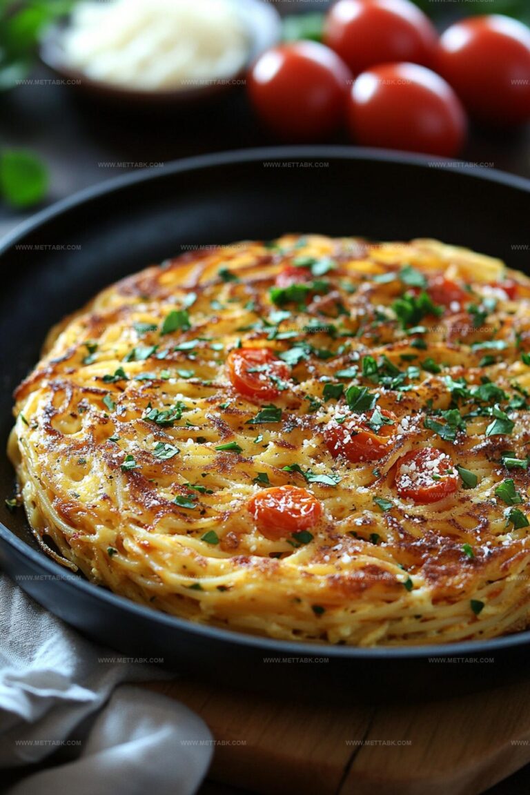 Spaghetti Frittata Recipe