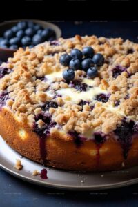 Blueberry Cream Cheese Coffee Cake Recipe