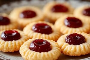 Jam Drops (Thumbprint Cookies) Recipe
