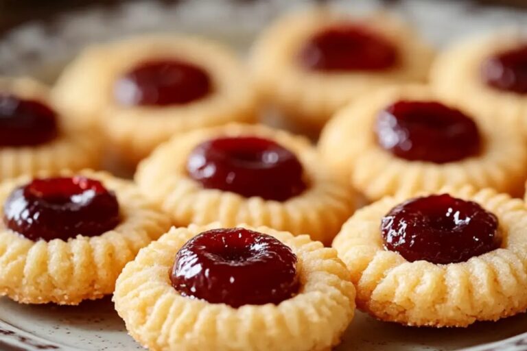 Jam Drops (Thumbprint Cookies) Recipe