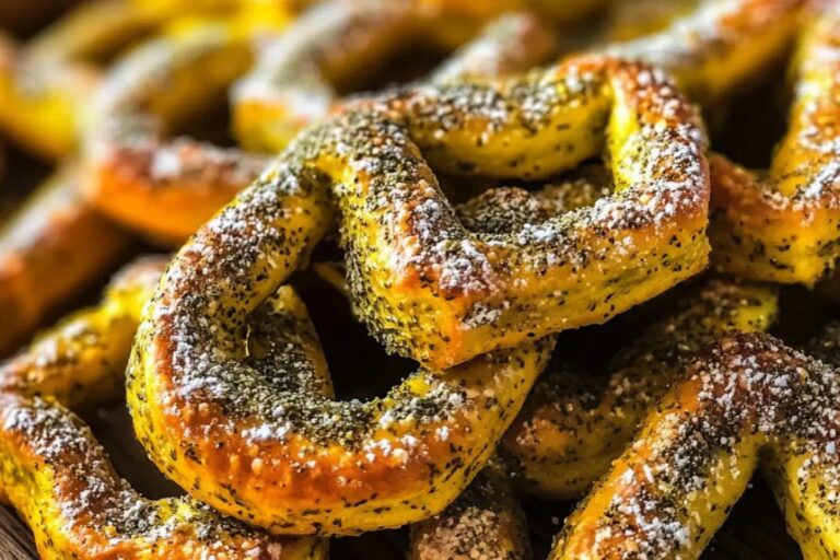 Baked Dill Pickle Pretzels Recipe