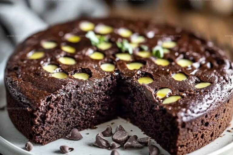 Chocolate Zucchini Cake With Almond Flour Recipe