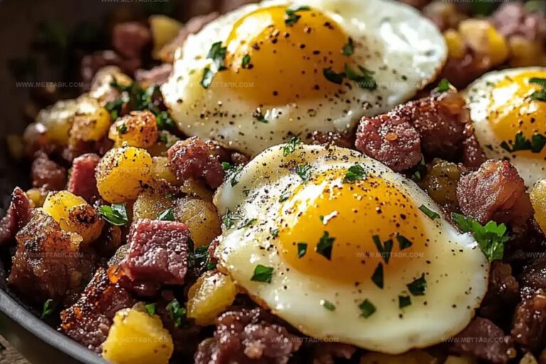 Truly Epic Homemade Corned Beef Hash & Eggs Recipe