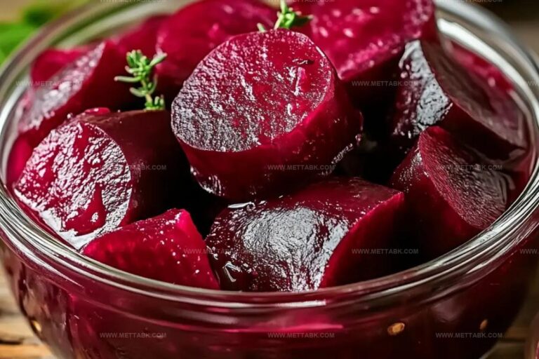 Homemade Pickled Beets Recipe