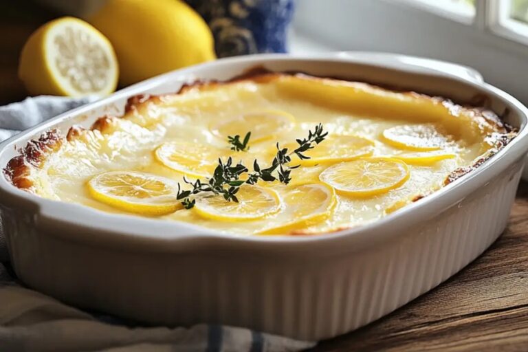 Lemon Cream Cheese Dump Cake Recipe