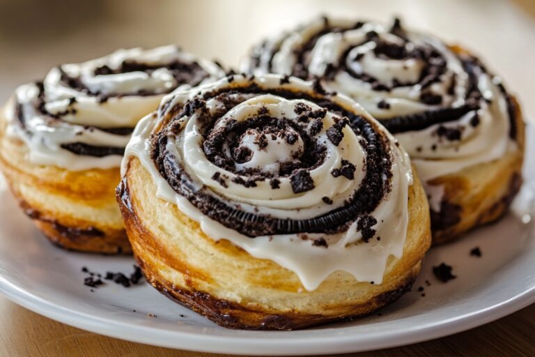 Oreo-Stuffed Cinnamon Rolls Recipe