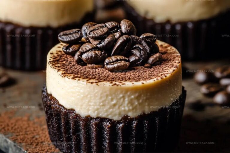 Mini Espresso Cheesecakes Recipe