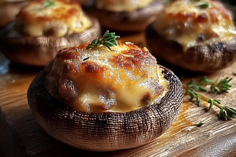 Low-Carb Stuffed Mushrooms Recipe