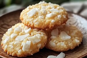 Coconut Cream Cheese Cookies Recipe