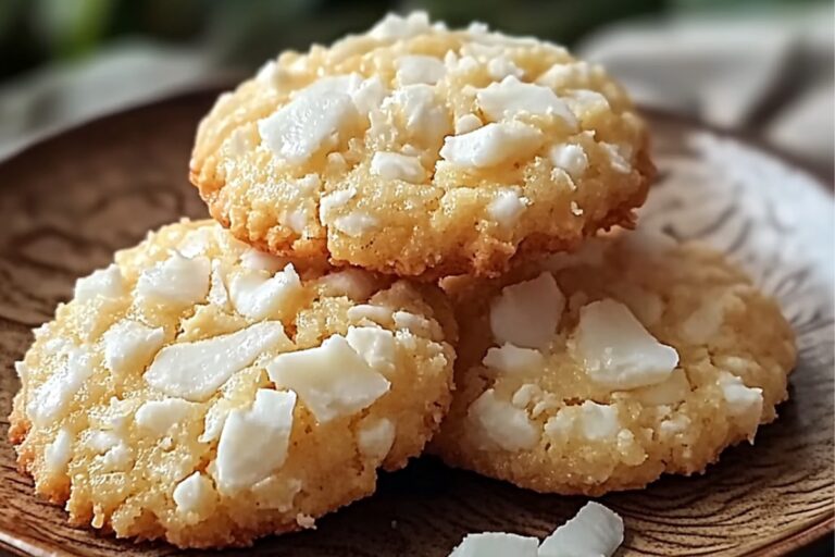 Coconut Cream Cheese Cookies Recipe