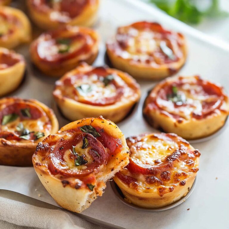 Muffin Tin Pizza Bombs Recipe