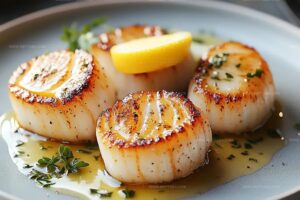 Pan-Seared Scallops With Lemon Butter Recipe