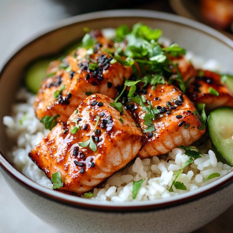 Sweet Chili Salmon Bowl Recipe