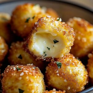 Cheesy Parmesan Mozzarella Bites Recipe
