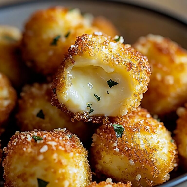 Cheesy Parmesan Mozzarella Bites Recipe